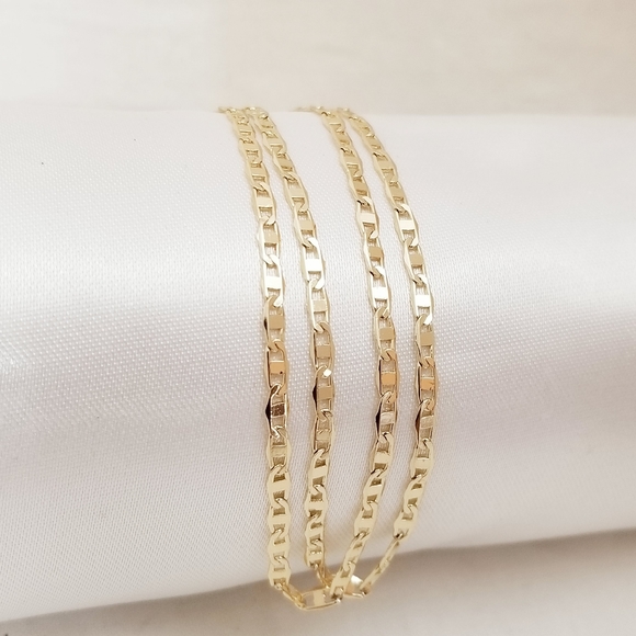 Saint Benedict Women's Necklace. 14K Gold Plated.  New - Picture 3 of 8